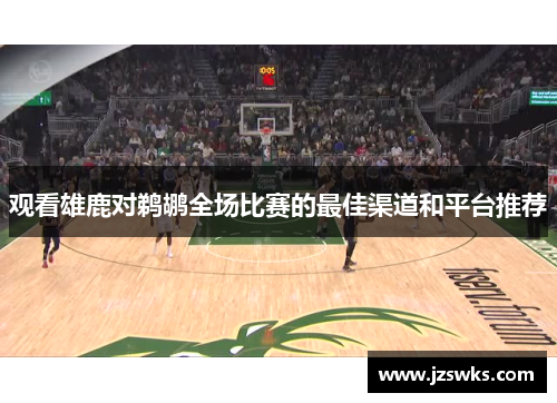 观看雄鹿对鹈鹕全场比赛的最佳渠道和平台推荐